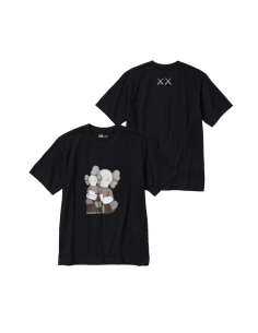 KAWS X UNIQLO GRAPHIC T-SHIRT BLACK