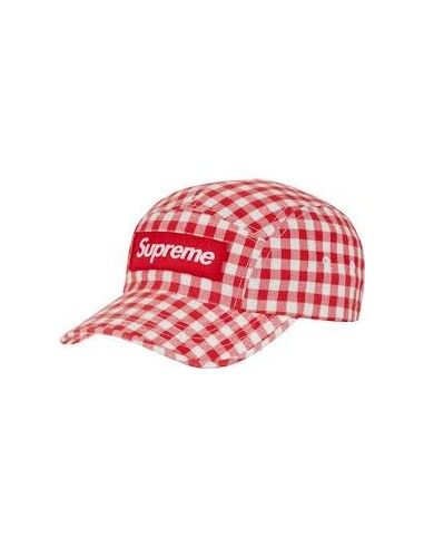 Supreme Cap Gingham Camp