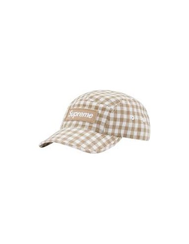 Supreme Cap Gingham Camp
