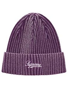 Supreme Cap Bleached Rib Beanie