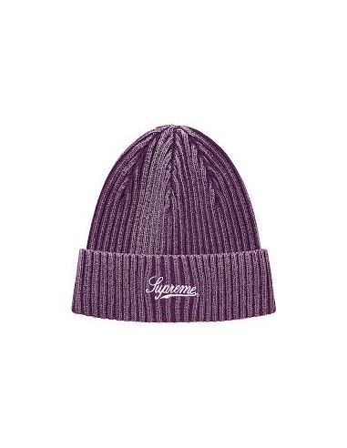 Supreme Cap Bleached Rib Beanie